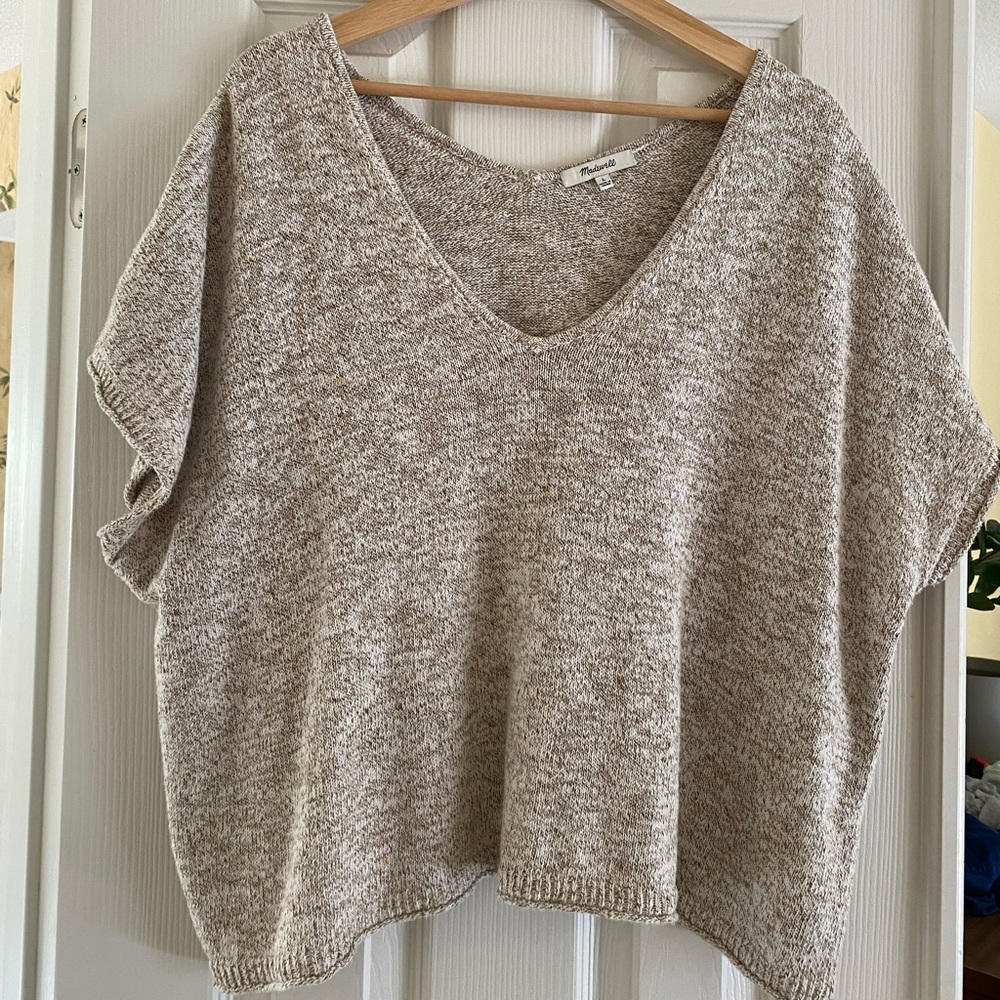 Madewell cropped sweater vest